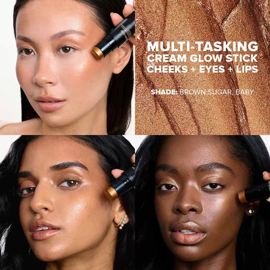 NUDESTIX Nudies Glow Cream Highlighter Stick - Color: Brown Sugar