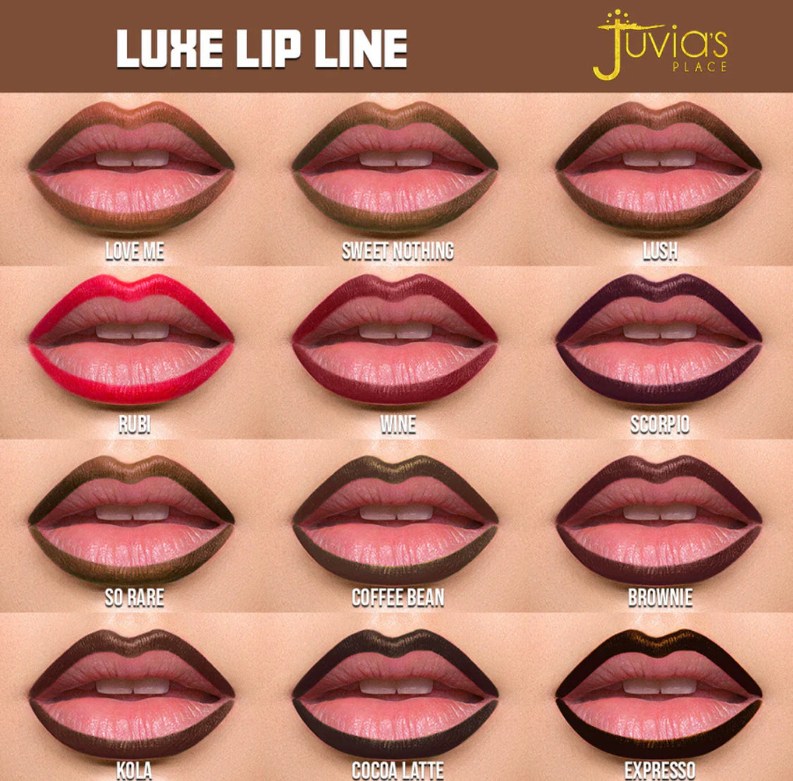 Juvia's Place Luxe Lip Liner - So Rare