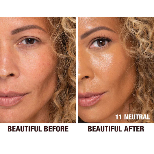 Charlotte Tilbury Beautiful Skin Medium Coverage Liquid Foundation with Hyaluron