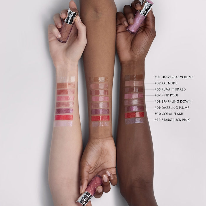 SEPHORA COLLECTION Outrageous Plump Hydrating Lip Gloss 02 XXL Nude - shimmer