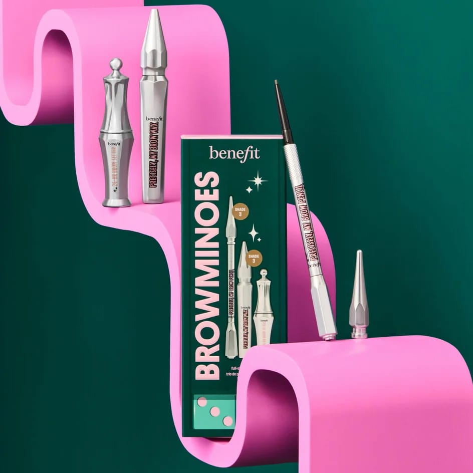 benefit BROWminoes 3 Eyebrow Makeup 3-piece Gift Set