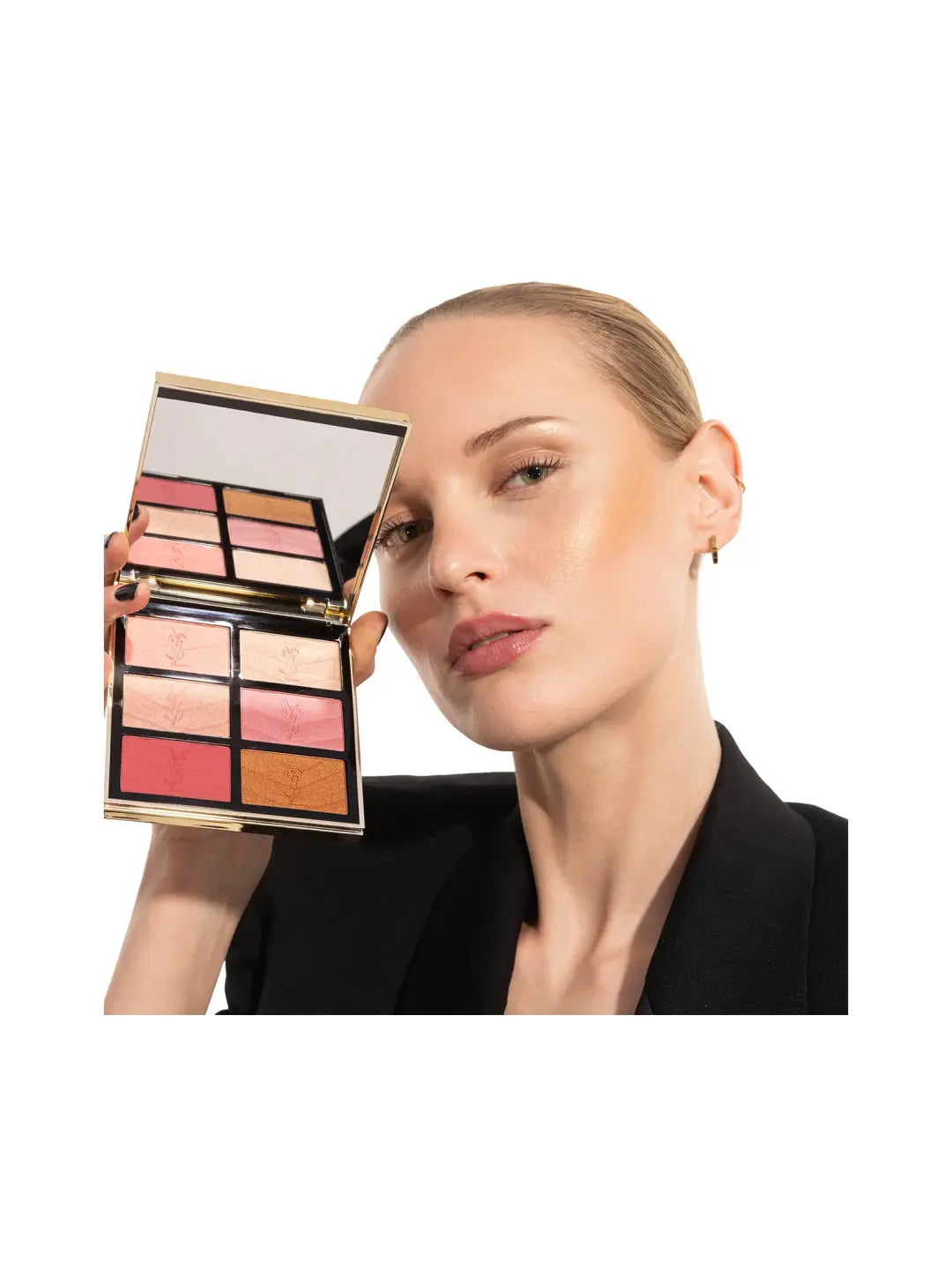 YSL BEAUTY Couture Face Palette Bush And Highlighter 27 G Golden Oasis