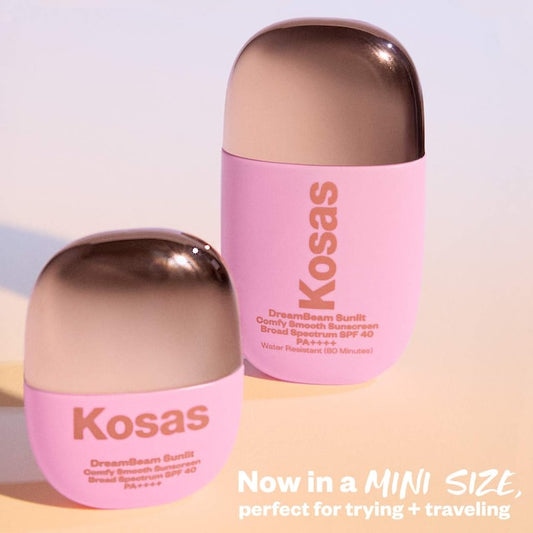 Kosas DreamBeam Silicone-Free Mineral Sunscreen SPF 40( 15ml )