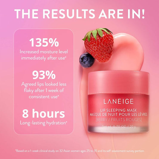 LANEIGE Lip Sleeping Mask Intense berry / fruit rouges