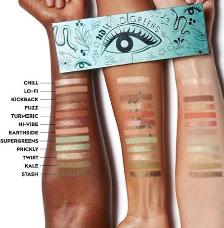Urban Decay Wild Greens Eyeshadow Palette