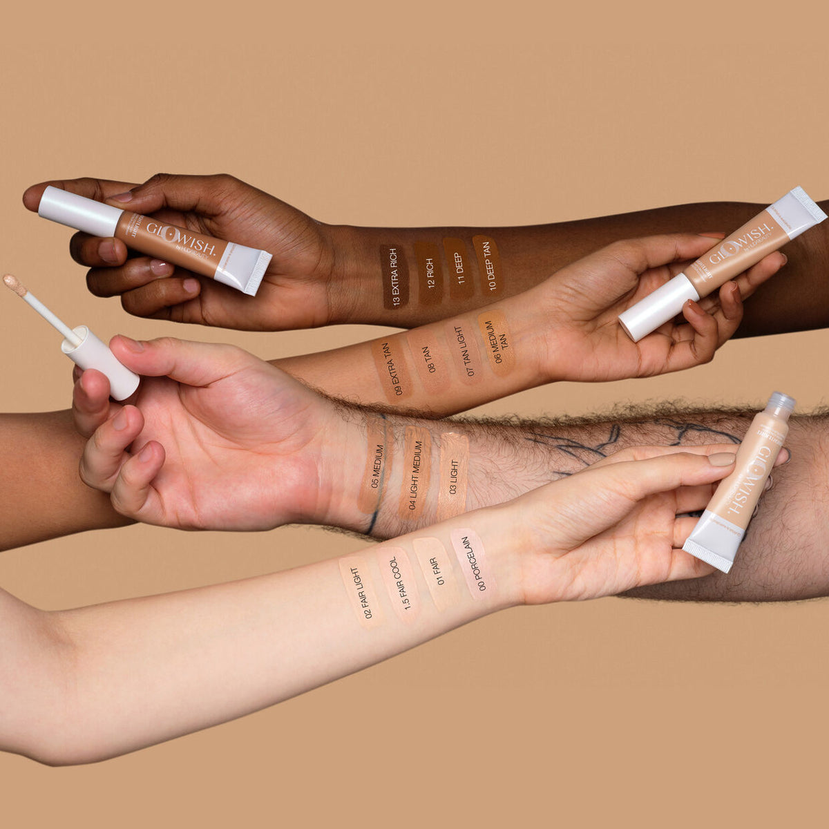 Huda Beauty GloWish Bright Light Sheer Concealer -03 light