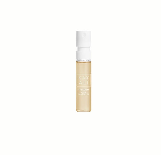 Kayali Perfume Sample Vials 1.5 ML - Freedom Musk Santal | 34