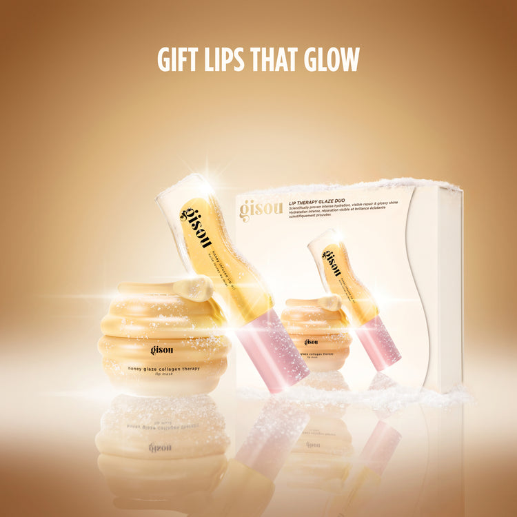 Gisou Lip Therapy Glaze Duo