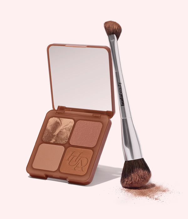 HUDA BEAUTY BRONZER AND CONTOUR BRUSH