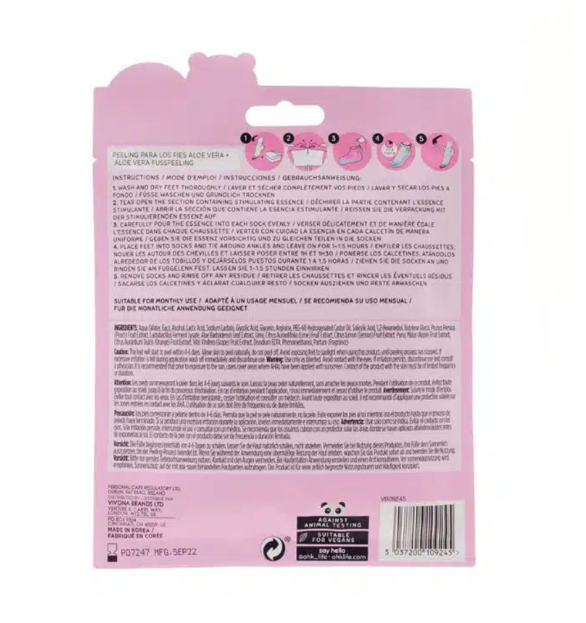 ALOE VERA FOOT PEEL mask