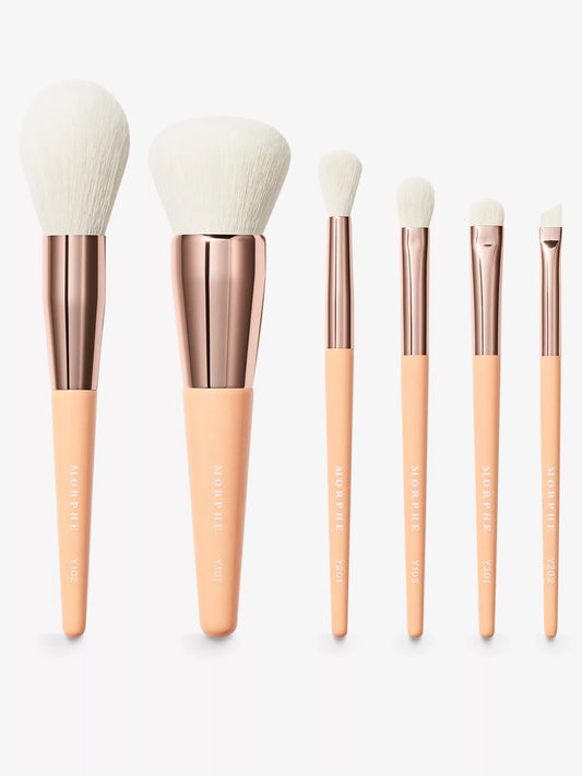 MORPHE Aurascape limited-edition six-piece travel brush set