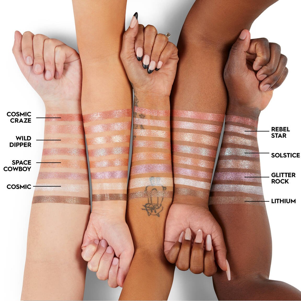 Urban Decay 24/7 MOONDUST GLITTER EYESHADOW SINGLES - Shade: Cosmic