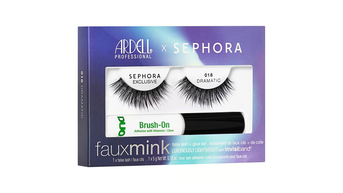 Sephora Collection Ardell Professional Faux Mink 018 Dramatic False Eyelashes Se
