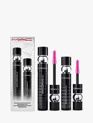 M.A.C. Stack Mascara Duo-Superstack Mega Brush&Superstack Micro Brush(Pack of 2)