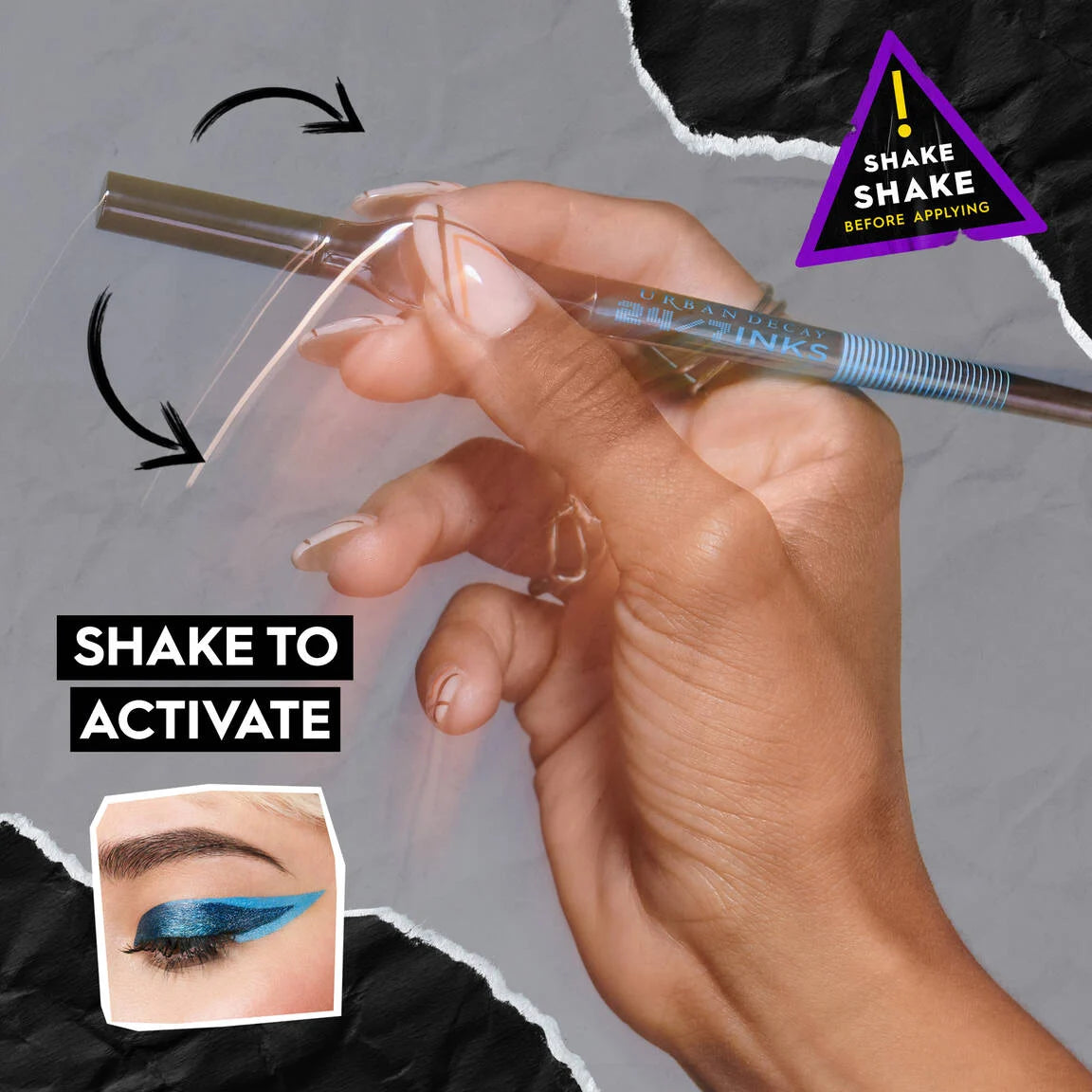 Urban Decay 24/7 INKS EASY ERGONOMIC LIQUID EYELINER PEN - Shade: Zero