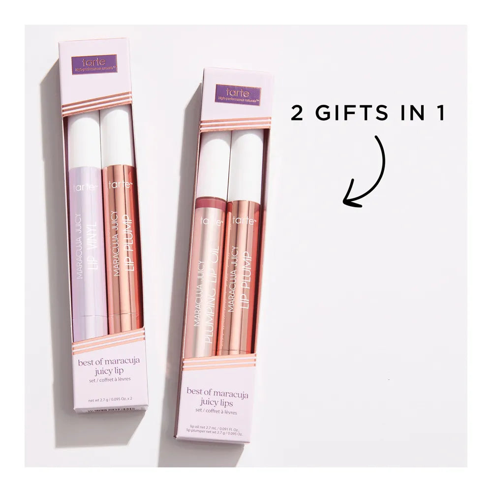 TARTE Best Of Maracuja Juicy Lips Gift Set (Holiday Limited Edition)