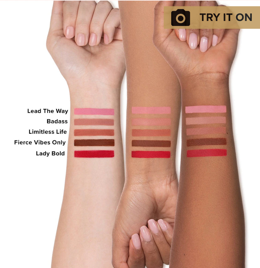 Too Faced Lady Bold Waterproof Longwear Lip Liner - Shade Limitless Life