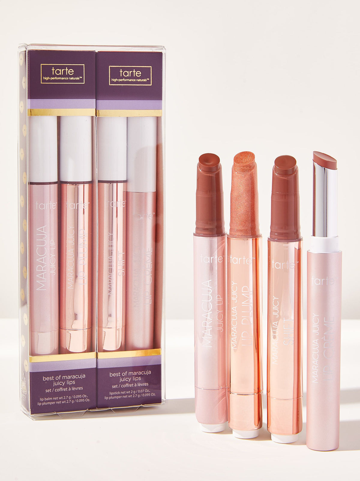 TARTE Best Of Maracuja Juicy Lips Gift Set (Holiday Limited Edition)