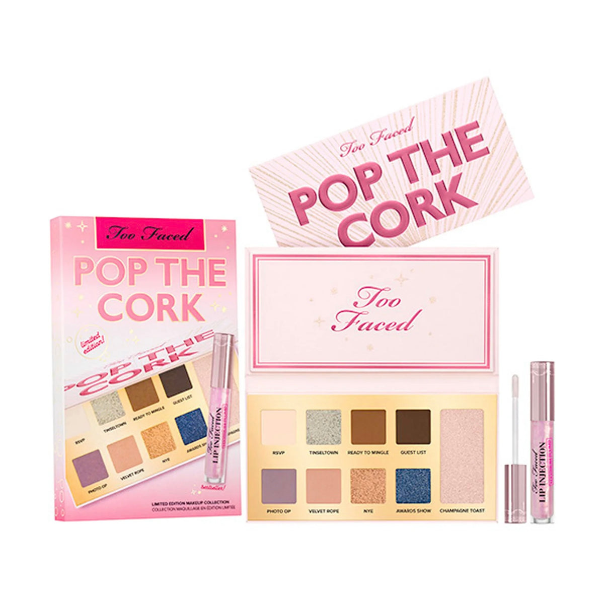 Too Faced Pop The Cork Makeup Gift Set