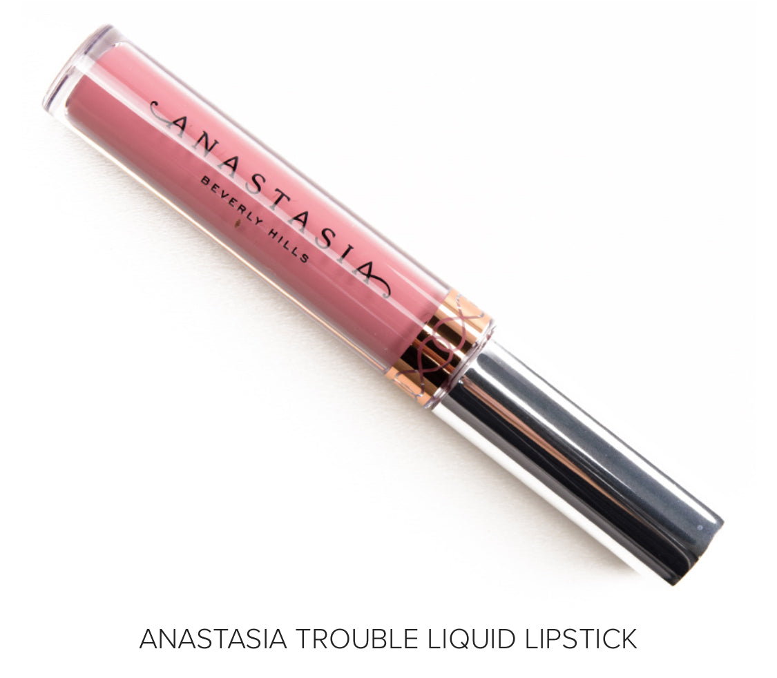 Anastasia Liquid Lipstick - Trouble / Medium mauve