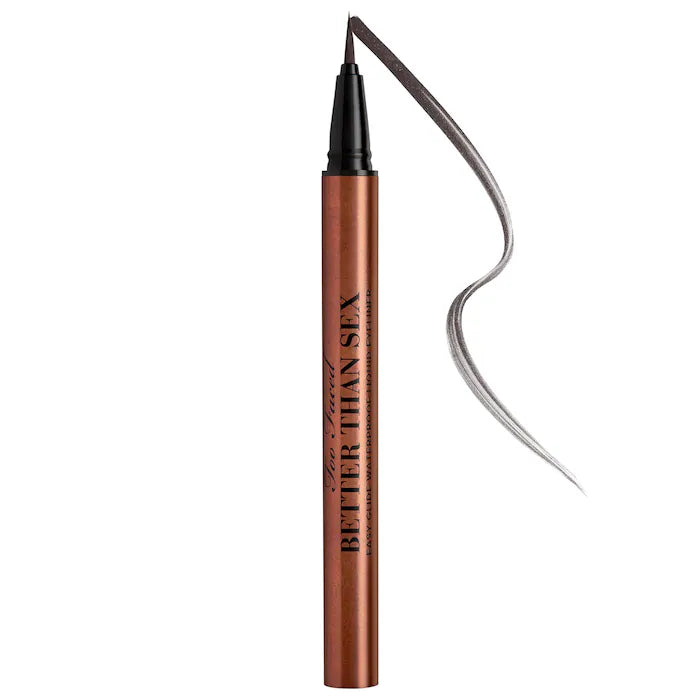 Too Faced Better Than Sex Easy Glide Waterproof Liquid Eyeliner- Chocolate brown