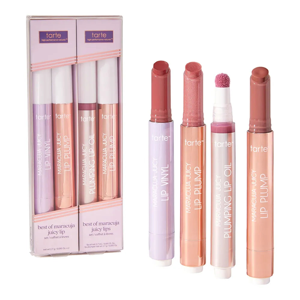 TARTE Best Of Maracuja Juicy Lips Gift Set (Holiday Limited Edition)