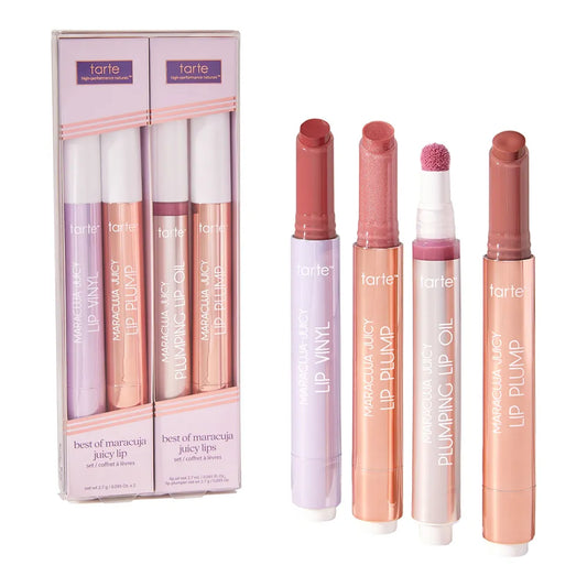 TARTE Best Of Maracuja Juicy Lips Gift Set (Holiday Limited Edition)