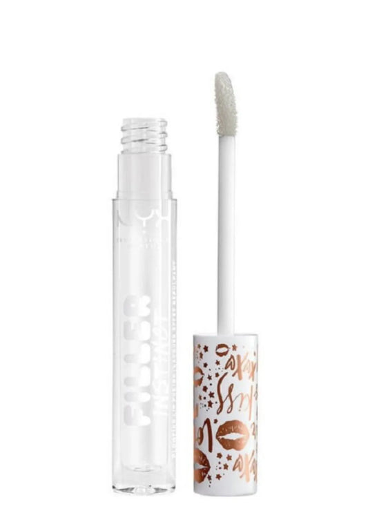 NYX PROFESSIONAL MAKEUP Filler Instinct Plumping Lip Polish Gloss - Let’s Glaze