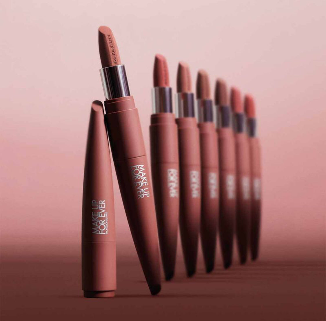 MAKE UP FOR EVER Rouge Artist Velvet Nude Lipstick (105 - Rosewood Nude )