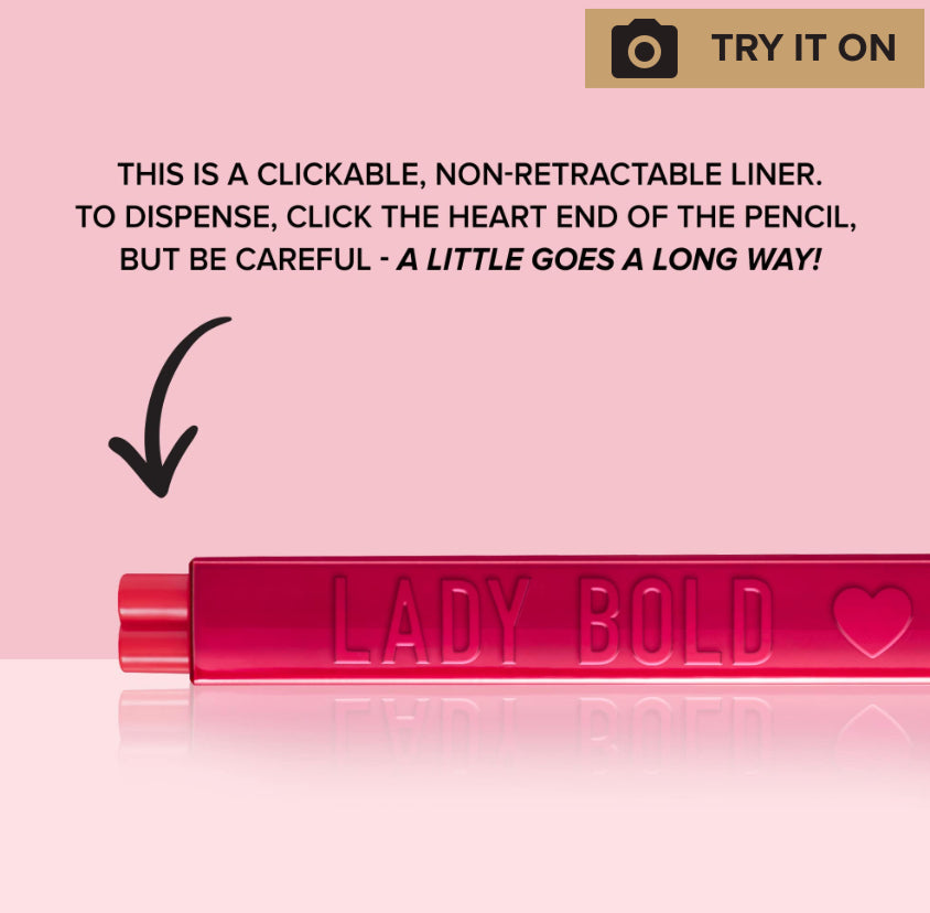 Too Faced Lady Bold Waterproof Longwear Lip Liner - Shade Limitless Life