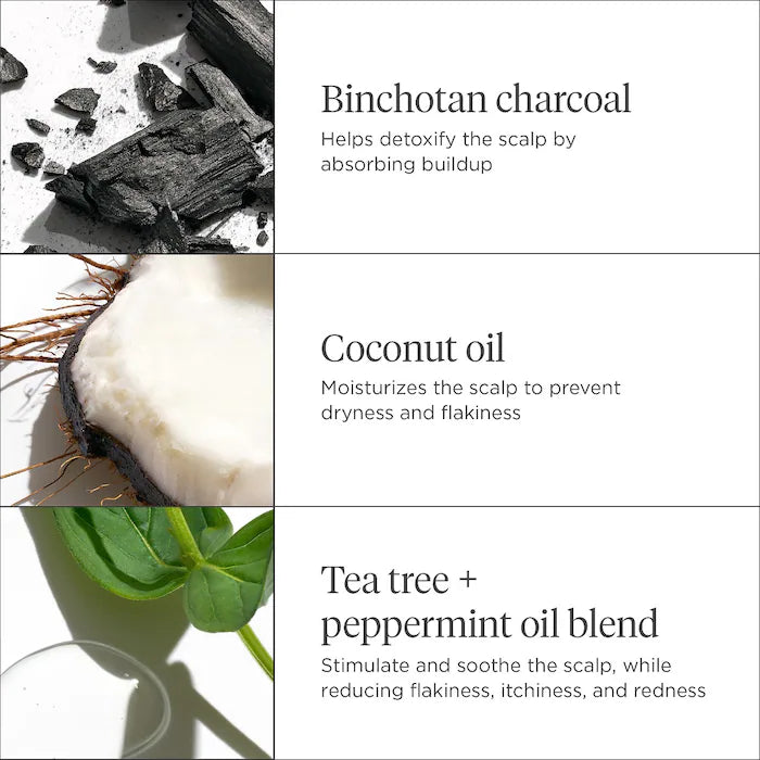 Briogeo Scalp Revival Soothe + Detoxify Travel Set for Dry Itchy, Oily Scalp