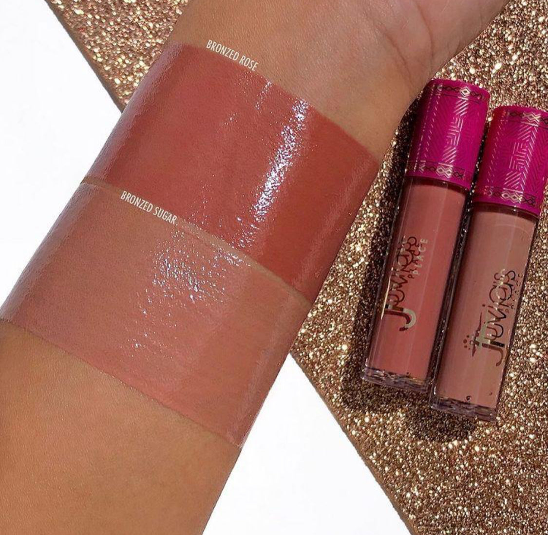 Juvia's Place Bronzed Lip Gloss - Bronzed Rose