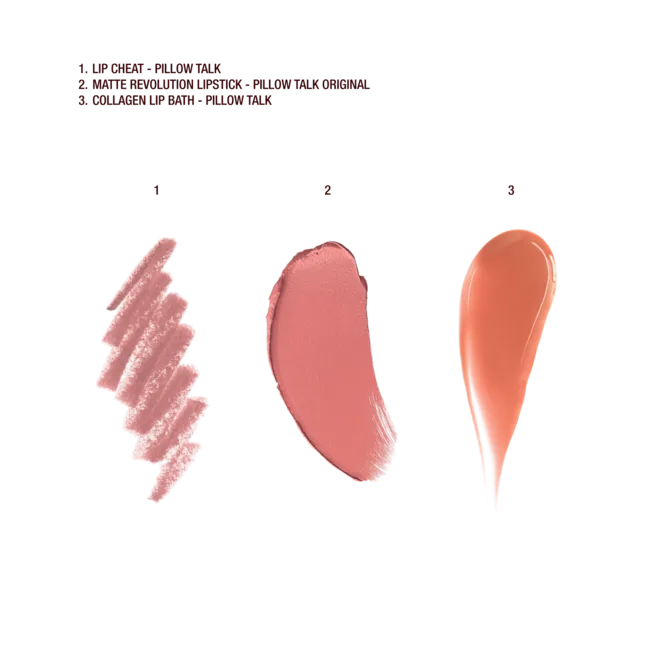 Charlotte Tilbury PILLOW TALK ICONIC MINI LIP KIT