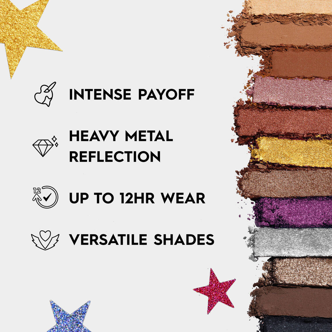 Urban Decay NAKED METAL MANIA METALLIC EYESHADOW PALETTE