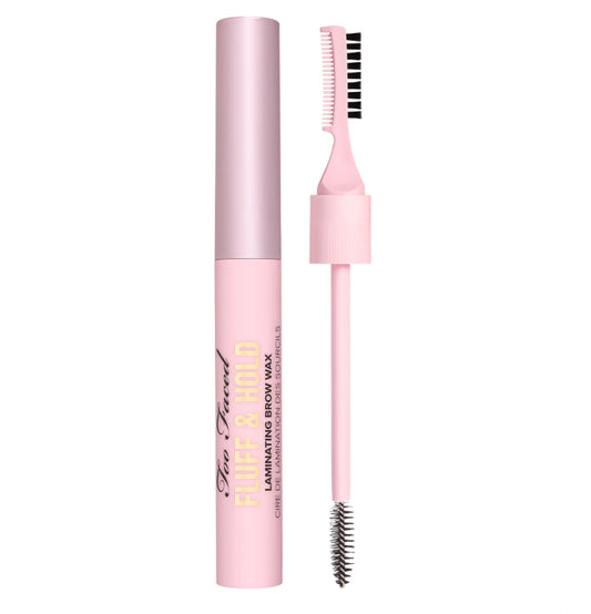Too Faced Fluff & Hold Laminating Brow Wax - Natural-Looking Demi-Matte Finish