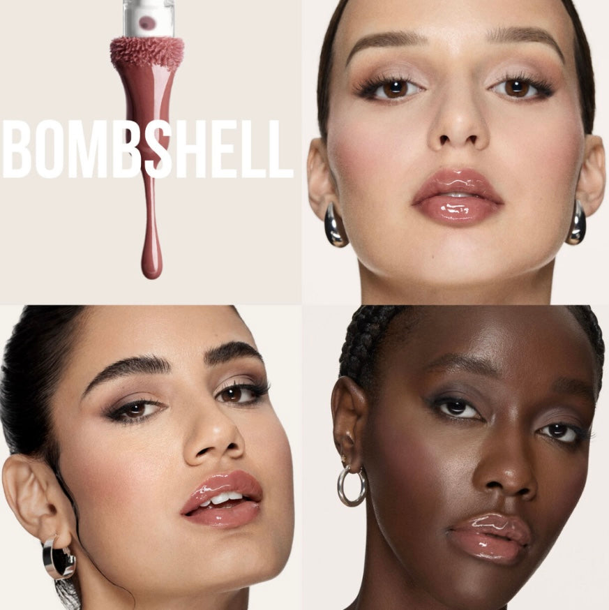 Huda Beauty FAUX FILLER Extra Shine Lip Gloss Size: 3.9ml
