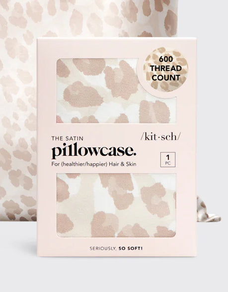 Kitsch Satin Pillowcase - Leopard