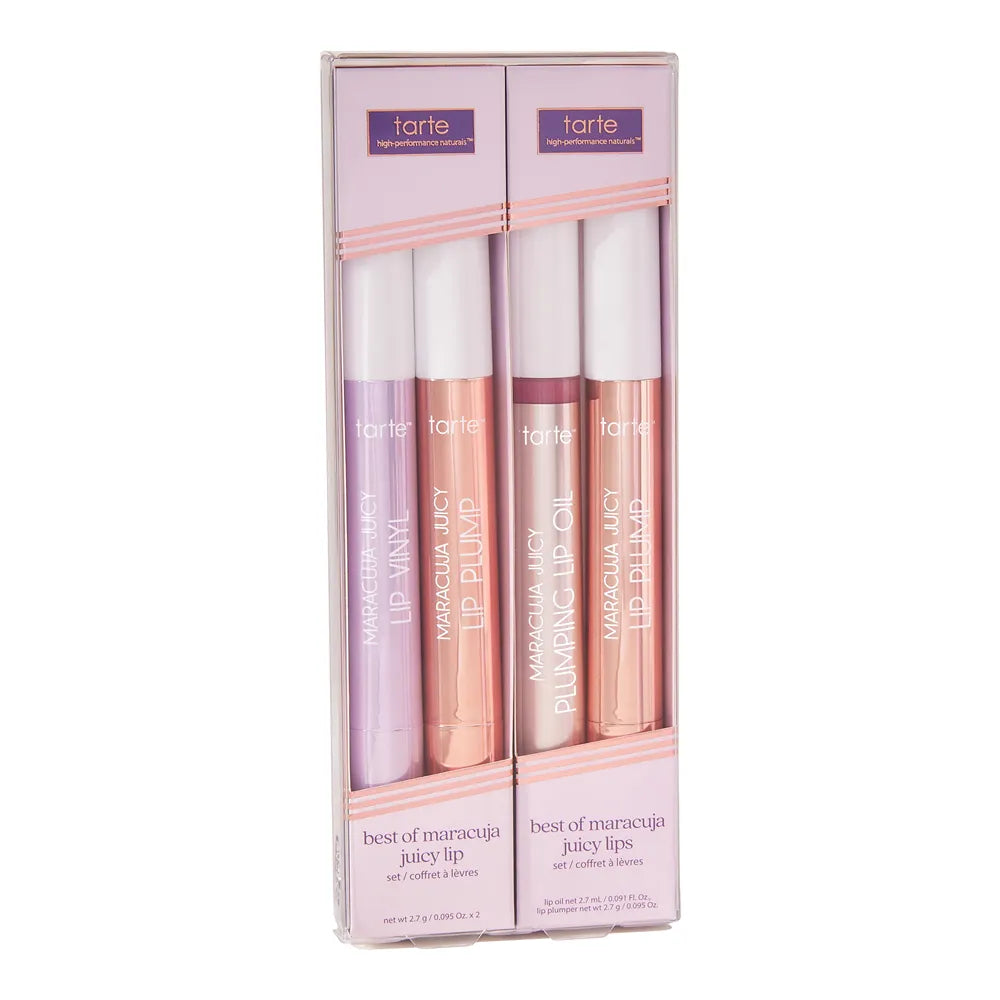 TARTE Best Of Maracuja Juicy Lips Gift Set (Holiday Limited Edition)