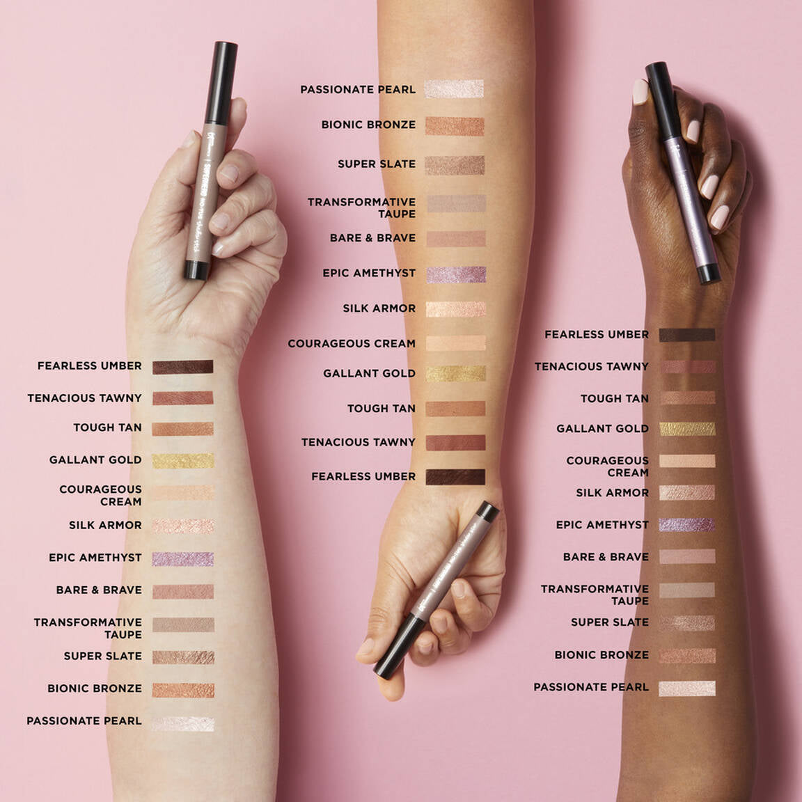 It Cosmetics SUPERHERO NO-TUG WATERPROOF EYESHADOW STICK
