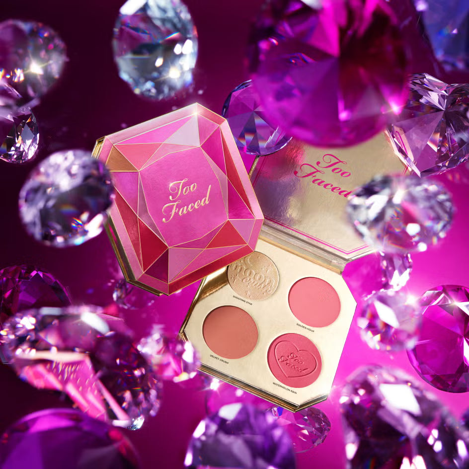 Too Faced Jewel Crush Blush & Highlighter Face Palette 15g