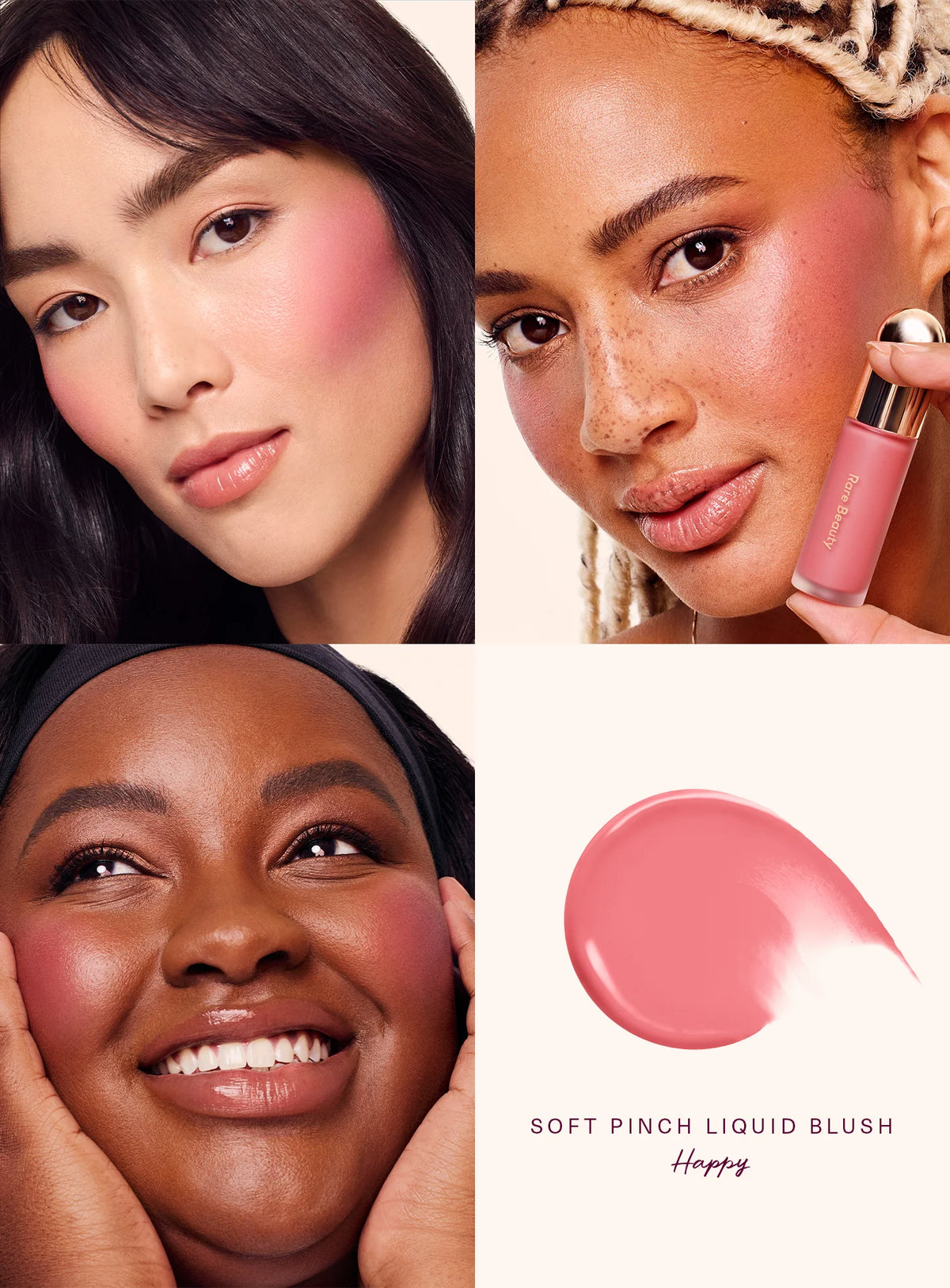 Rare Beauty Soft Pinch Liquid Blush 7.5 mL / Shade Happy