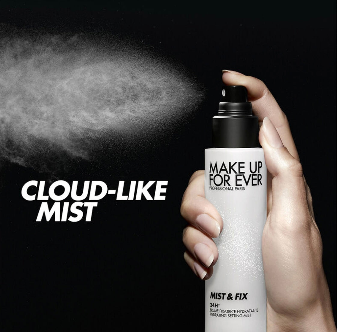 MAKE UP FOR EVER MIST & FIX 24HR HYDRATING SETTING SPRAY (no box)