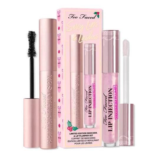 Too Faced Sexy Lips & Lashes Mascara & Lip Plumper Set LIMITED EDITION