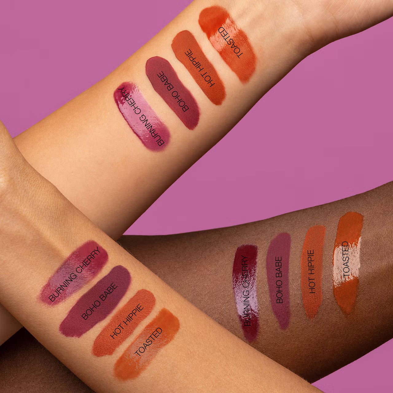 Huda Beauty Lovefest Tear and Share Lip Quad Set