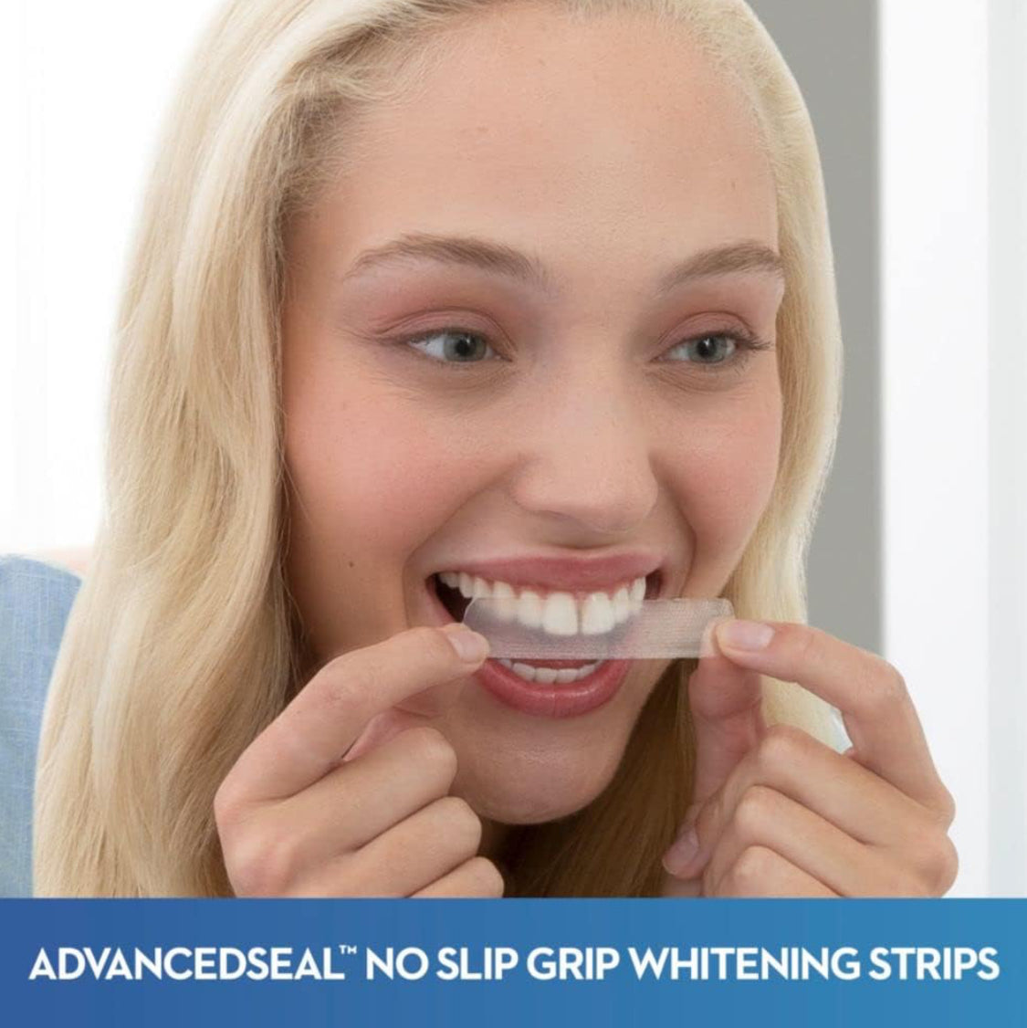 Crest 3D Whitestrips Sensitive At-Home Teeth Whitening Kit, 18 Treatments