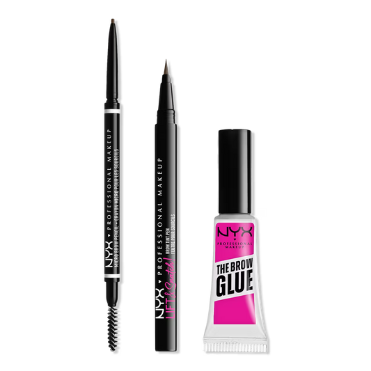 NYX Professional Makeup Brow Essentials Kit - Ash Brown