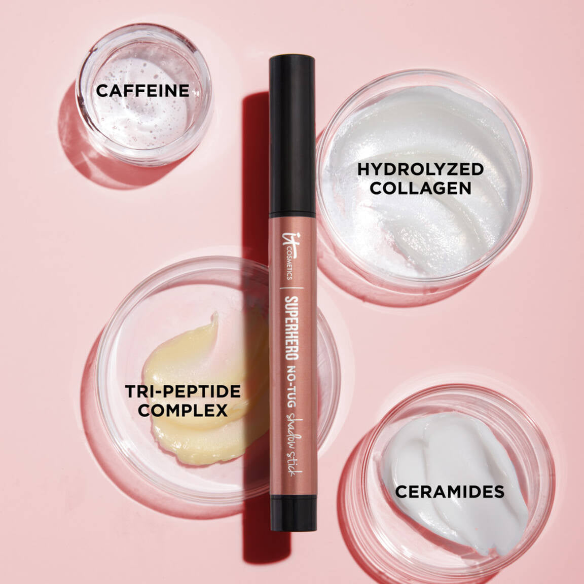 It Cosmetics SUPERHERO NO-TUG WATERPROOF EYESHADOW STICK