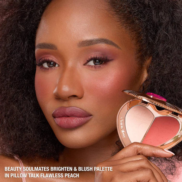 Charlotte Tilbury Pillow Talk Beauty Soulmates Airbrush Flawless Finish Brighten