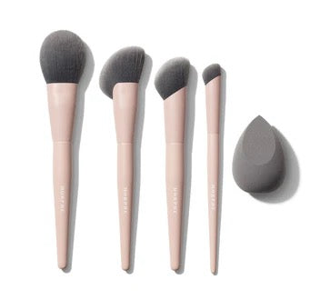 MORPHE Face Shaping Essentials Bamboo & Charcoal Infused Face Brush Set