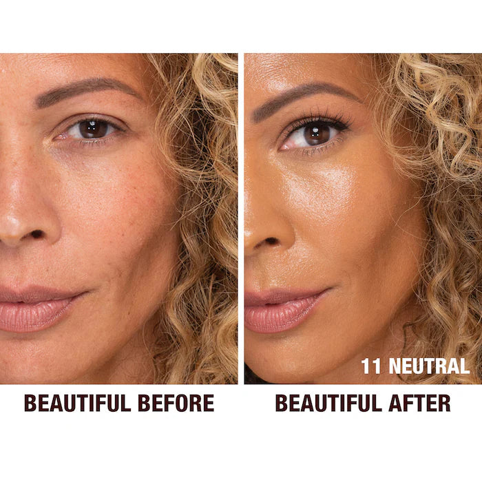 Charlotte Tilbury Beautiful Skin Medium Coverage Liquid Foundation with Hyaluron